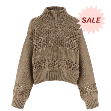 Brunello Cucinelli Drop Sequin Sweater