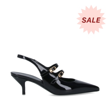 Celine Mary Jane Slingback Pumps