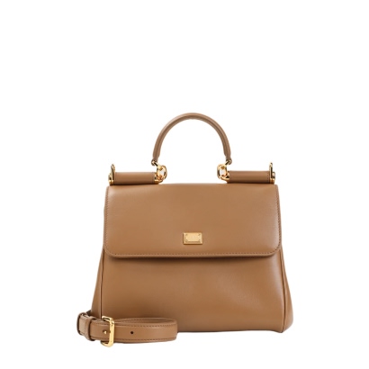 Dolce & Gabbana Sicily Soft Calf Leather Handbag