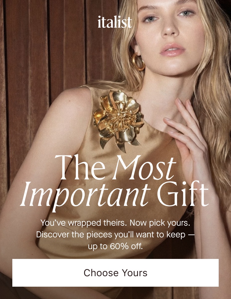 Up to 60% off the pieces you won't give away.