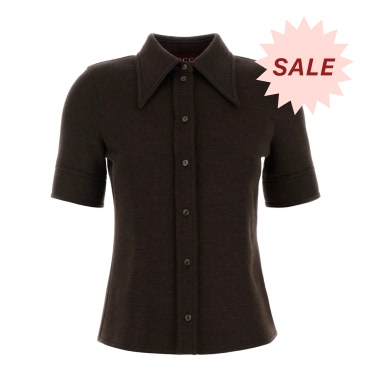Gucci Chocolate Jersey Shirt