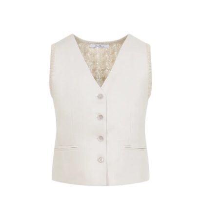 Max Mara Calibri Linen Vest