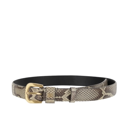 Valentino Garavani Python Leather Belt