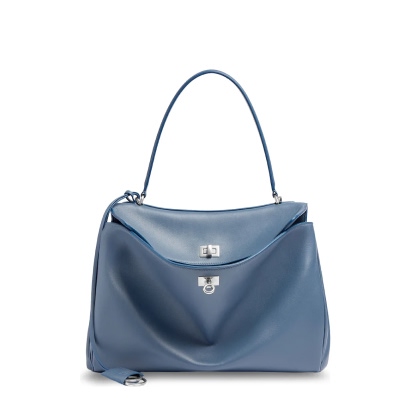 Balenciaga Rodeo Medium Leather Crossbody Bag