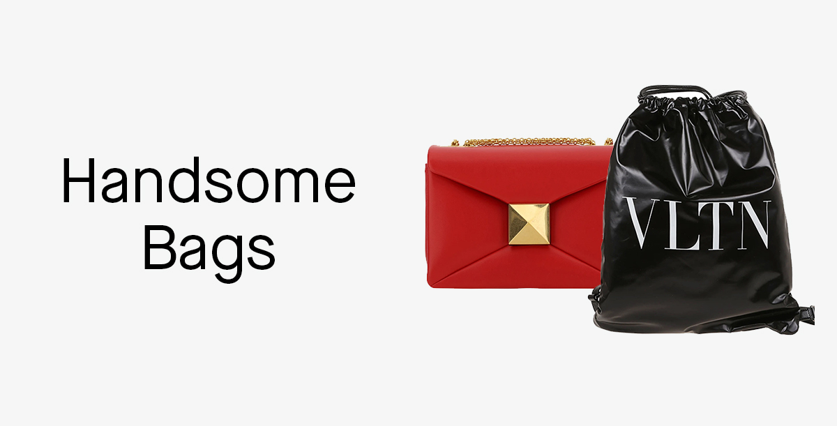handsome bags from the valentino brands