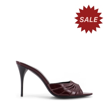 Saint Laurent Babylone 90 Leather Sandals