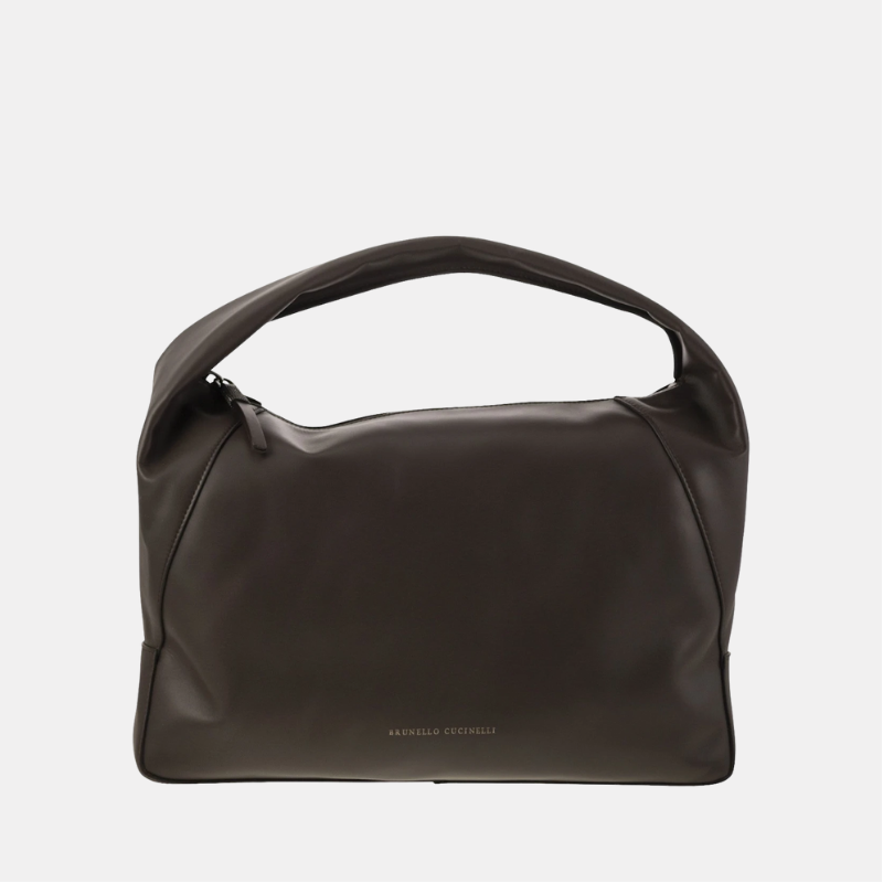 Brunello Cucinelli Bc Duo Calfskin Hobo Bag