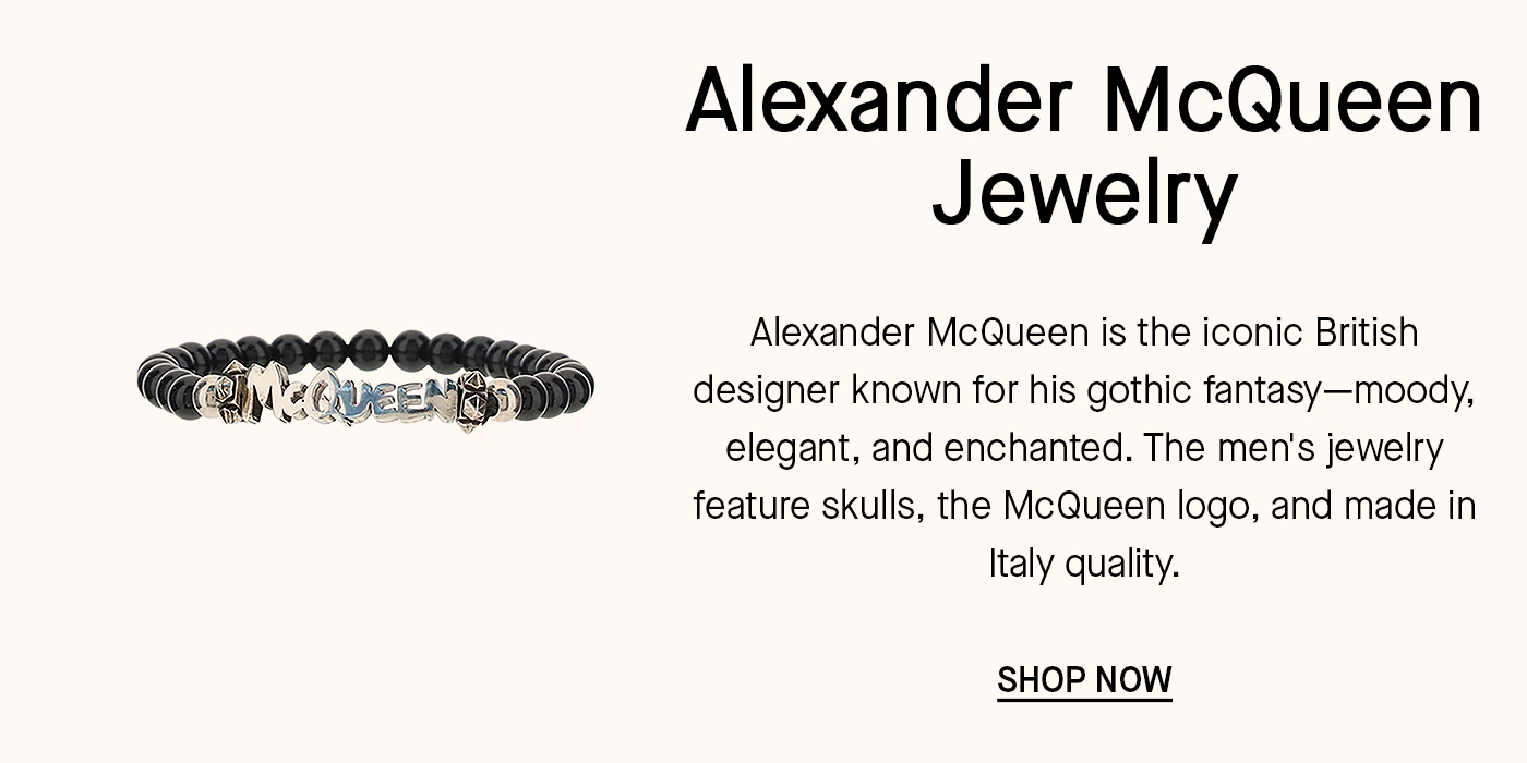 alexander mcqueen jewelry at italist