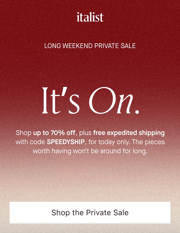 Up to 70% off + free expedited shipping with code SPEEDYSHIP.