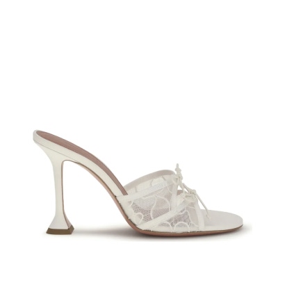 Amina Muaddi Eleonora Slipper Sandals