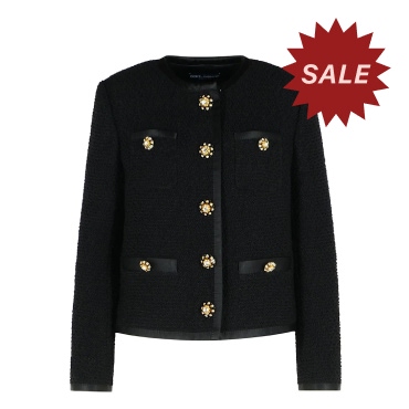 Dolce & Gabbana Tweed Bouclè Short Jacket