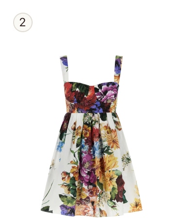 Dolce & Gabbana Floral-print Dress
