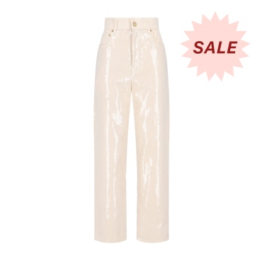 Golden Goose Sequin Denim Pants