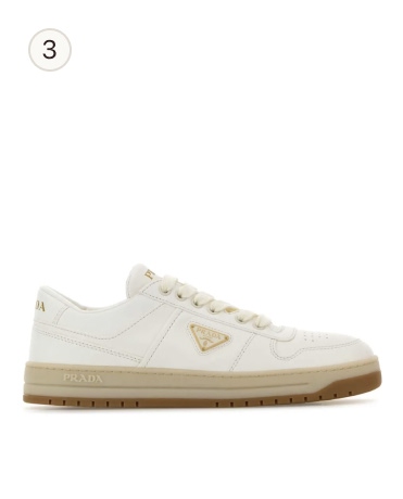 Prada Downtown Nappa Leather Sneakers