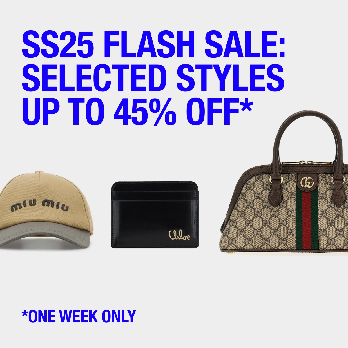 45% OFF SELECTED STYLES