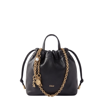 Chloè Bags Black Leather Lamb