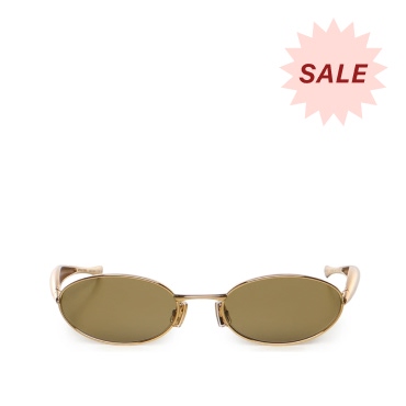 Bottega Veneta Sardine Oval Sunglasses