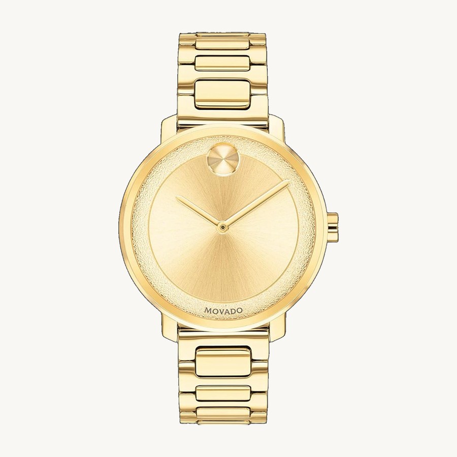 Movado — Movado Gold Dial Watch — Gold