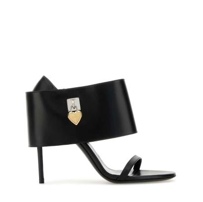 Givenchy Shark Lock Heart Sandals