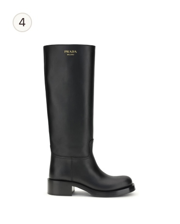 Prada High Leather Boots