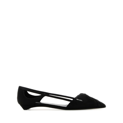 Prada Satin Ballerinas