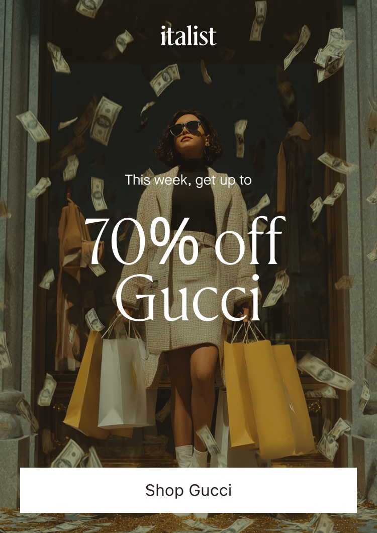 Get 70% off Gucci this week