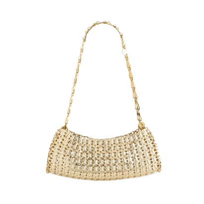 Rabanne Sac A Main Metallic Acciaio Borsa