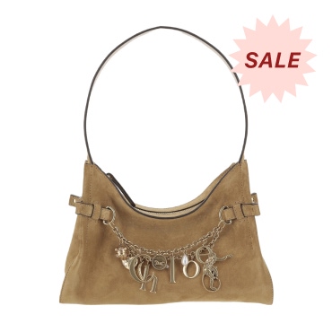 Chloé Charms Suede Shoulder Bag