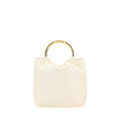 Valentino Garavani Ivory Leather Bucket Bag Borse A Secchiello