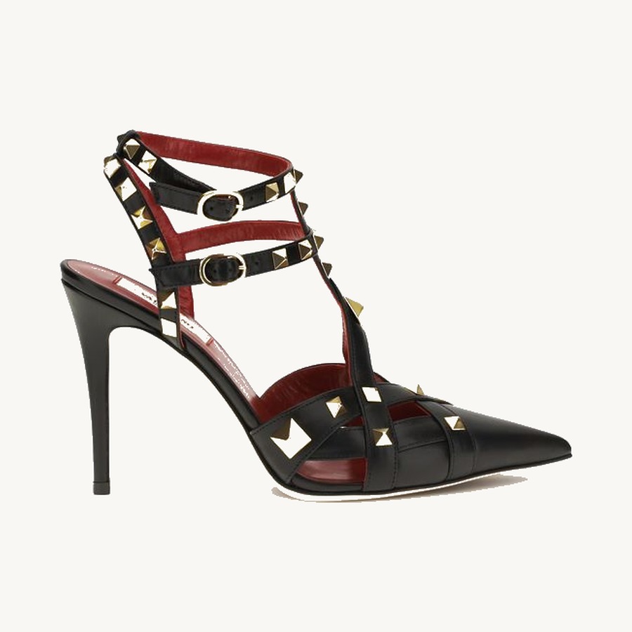 Valentino Garavani — Valentino Garavani Studdy Pump — Black