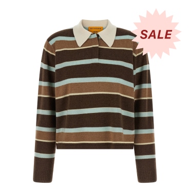 Guest in Residence Cropped Rugby Sweater