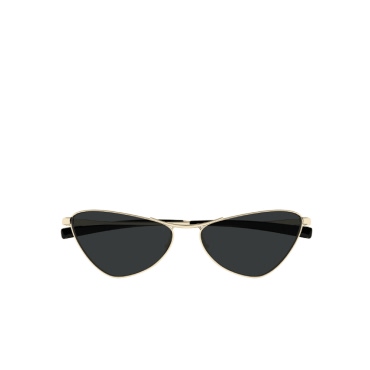 Saint Laurent Sl 830 Linea Sl Logo 002 Gold Black Sunglasses