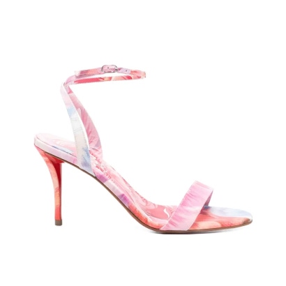 Christian Louboutin Miss Z Peony Print Sandals