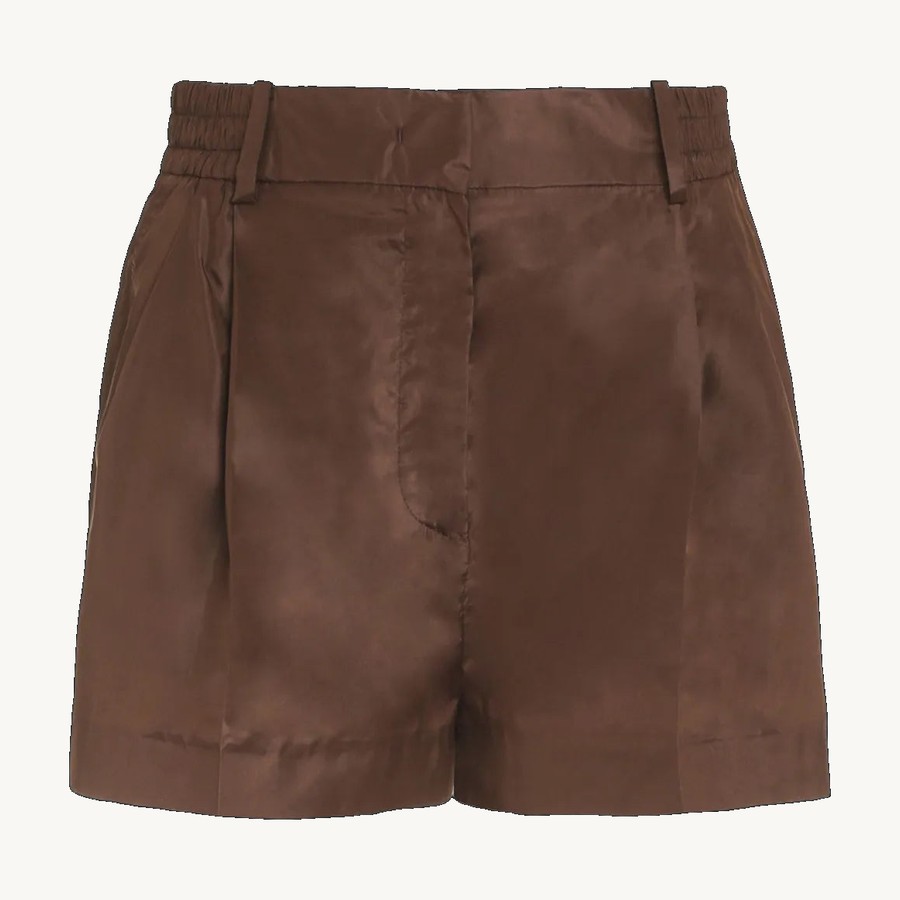 Valentino — Valentino Garavani Shorts — Brown