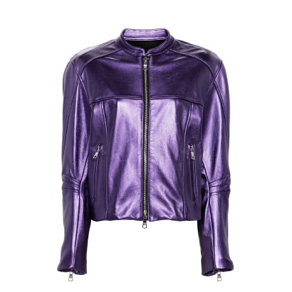 Laquan Smith Metallic Outerwear