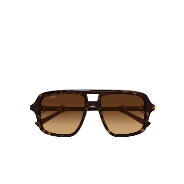 Gucci Gg2052s Linea Sign 002 Havana Brown Sunglasses