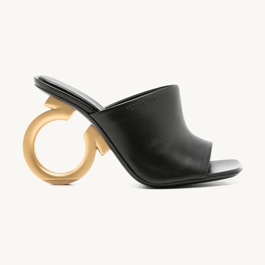 Ferragamo — Ferragamo Elina Mule — Black