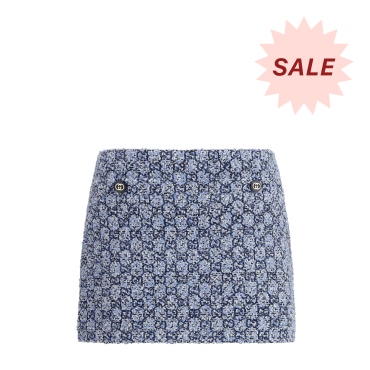 Gucci GG Tweed Skirt