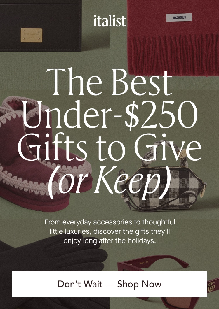 Jacquemus, Dolce & Gabbana, Valentino Garavani, and more.