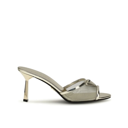 Prada Sandals With The Triangular Logo