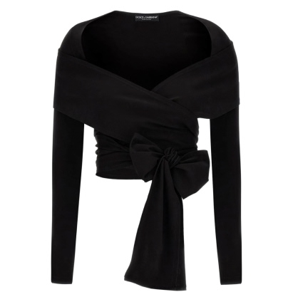 Dolce & Gabbana Milano Wrap Top