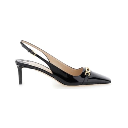 Tom Ford Slingback Pumps With T Logo Detail