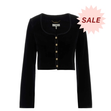 Chloé Black Velvet Blazer