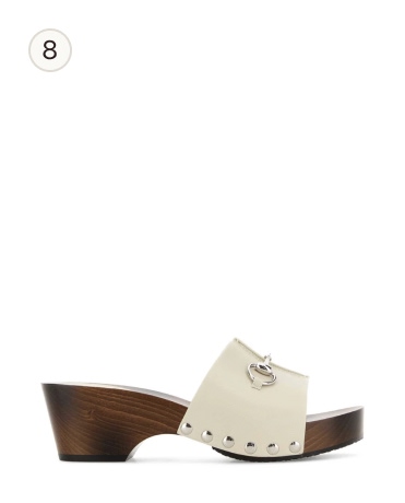 Gucci Ivory Leather Wedges Newivoirenivniv Sandali