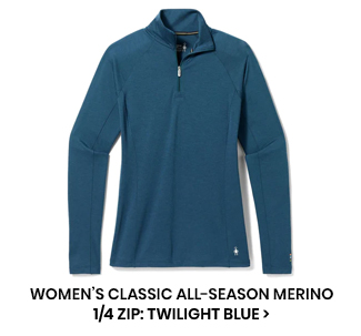 WOMENS CLASSIC ALL-SEASON MERINO 1/4 ZIP