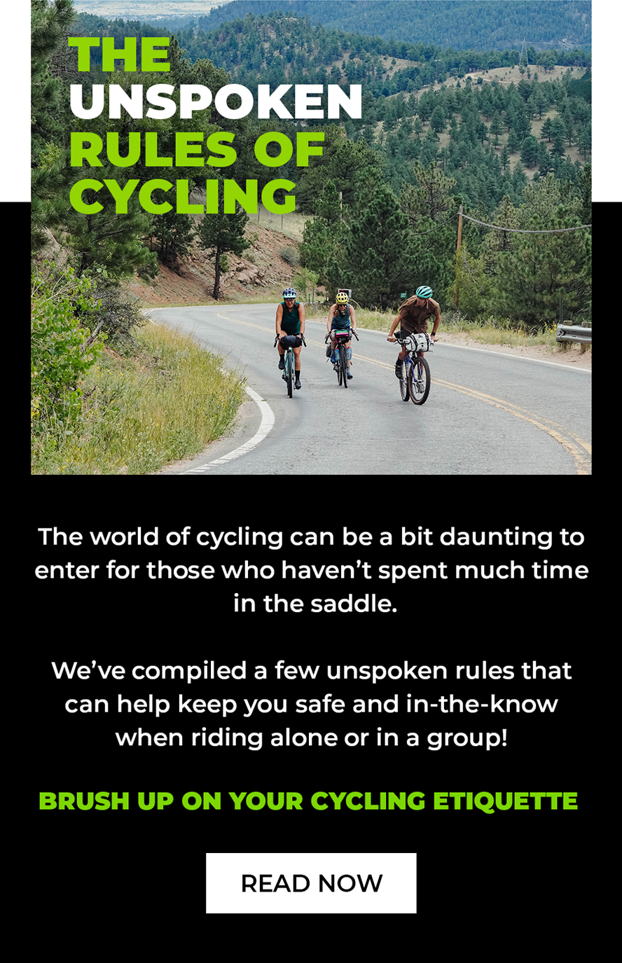 Proper Cycling Etiquette 101 🚴 Swiftwick Socks