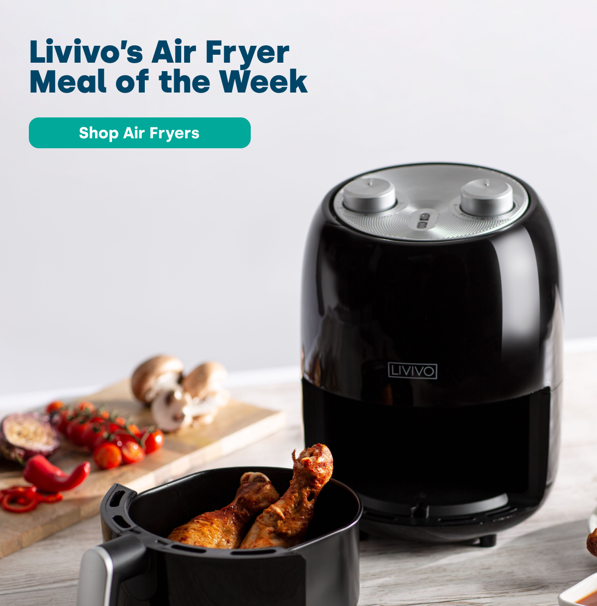 Air Fryer Meal of the Week LIVIVO UK