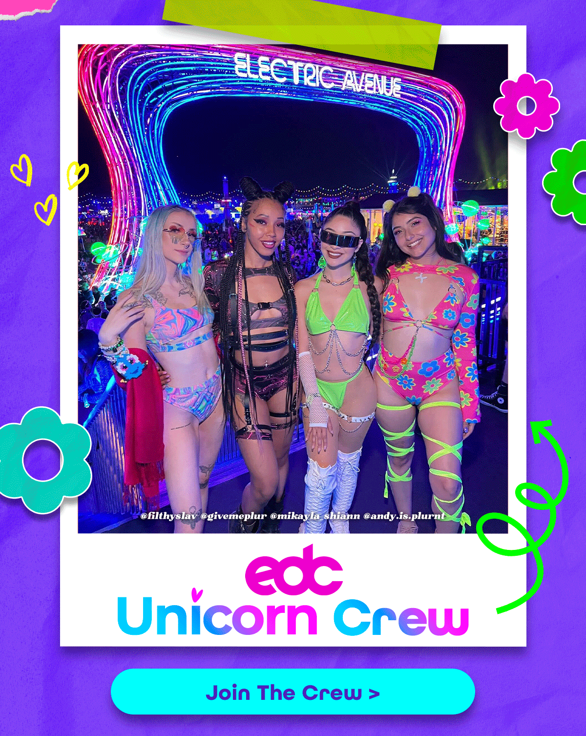 EDC Unicorn Crew 🦄🎡 iHeartRaves