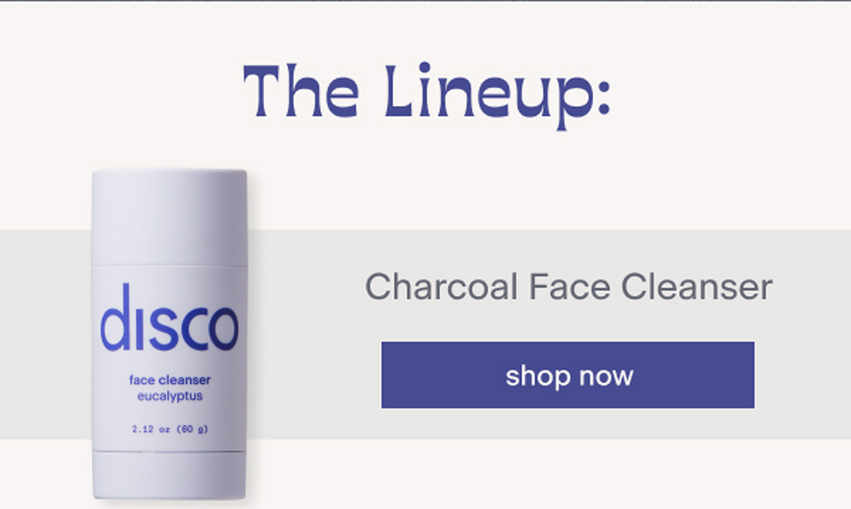 charcoal face cleanser