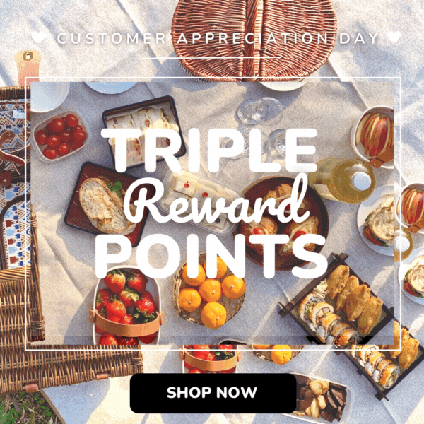 A thankyou gift ♡ TRIPLE reward points today > My Panier